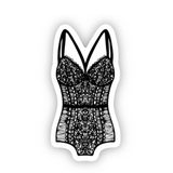 Bride Lingerie Die-cut Sticker, Lingerie Shaped